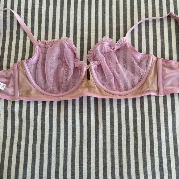 NWOT Adore Me Maddie Unlined Lace Bra Size 32DDD - Picture 2 of 3